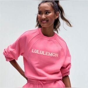 NWT lululemon athletica Pink Sweater
